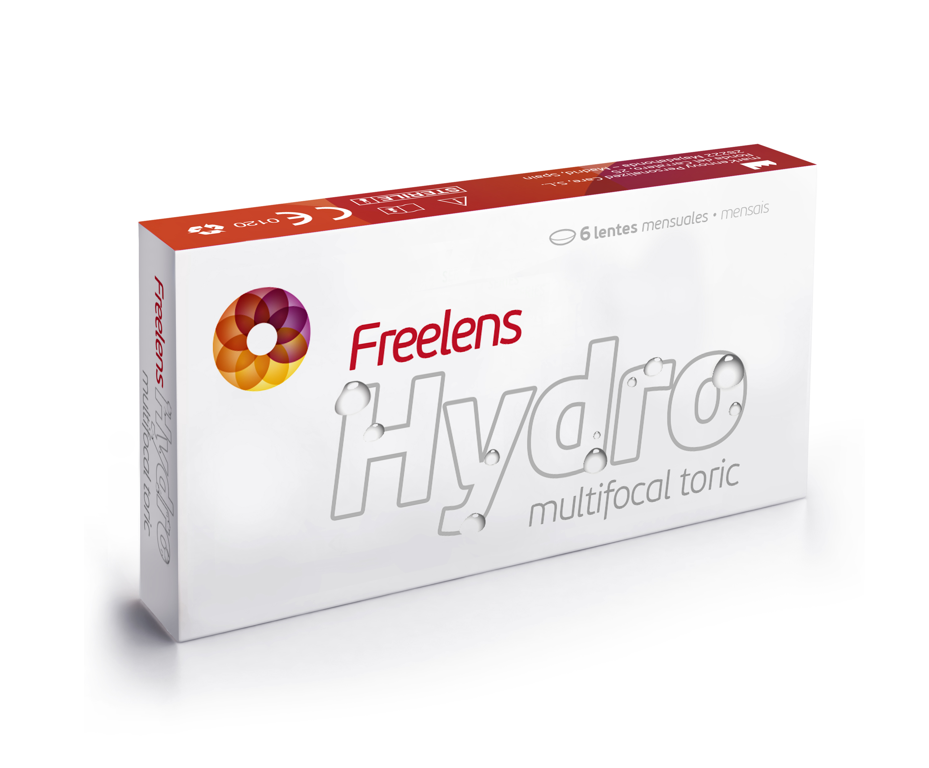 LC Mensuales Freelens Hydro Multifocal Toric 6 unidades