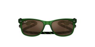Ulleres de sol Ray Ban Junior 0RJ9052S JUNIOR NEW WAYFARER Verd Quadrada - 2