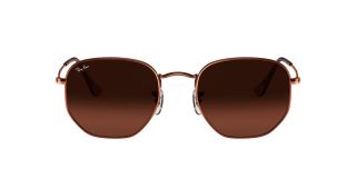 Ulleres de sol Ray Ban 0RB3548N Daurats Rodona - 2