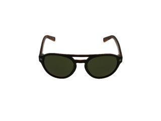 Gafas de sol Ermenegildo Zegna EZ0134 Negro Redonda - 2