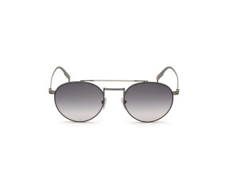 Gafas de sol Ermenegildo Zegna EZ0140 Gris Redonda - 2