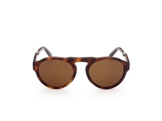 Gafas de sol Ermenegildo Zegna EZ0158 Marrón Redonda - 2