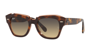 Ulleres de sol Ray Ban 0RB2186 STATE STREET Rosa/Fucsia Quadrada - 1