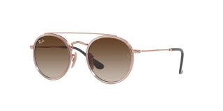Gafas de sol Ray Ban Junior 0RJ9647S Marrón Redonda - 1