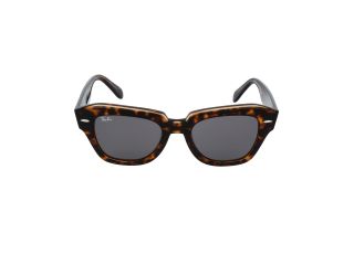 Ulleres de sol Ray Ban 0RB2186 STATE STREET Marró Quadrada - 2