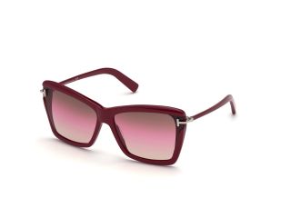 Ulleres de sol Tom Ford FT0849 LEAH Granat Papallona - 1