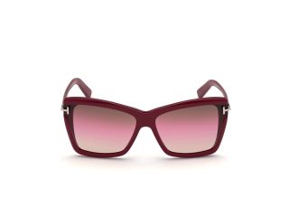 Ulleres de sol Tom Ford FT0849 LEAH Granat Papallona - 2