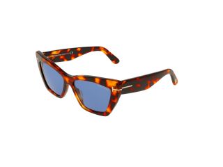 Gafas de sol Tom Ford FT0871 WYATT Marrón Mariposa - 1