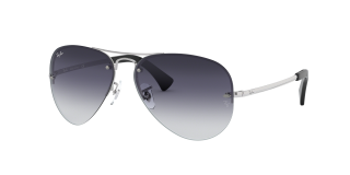 Gafas de sol Ray Ban 0RB3449 RB3449 Plateados Aviador - 1