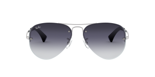 Gafas de sol Ray Ban 0RB3449 RB3449 Plateados Aviador - 2