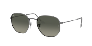 Gafas de sol Ray Ban 0RB3548N HEXAGONAL Gris Cuadrada - 2