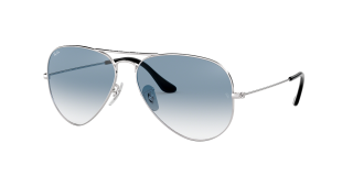Ulleres de sol Ray Ban 0RB3025 AVIATOR LARGE METAL Platejats Aviador - 1