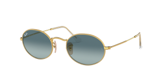 Gafas de sol Ray Ban 0RB3547 OVAL Gris Ovalada - 1