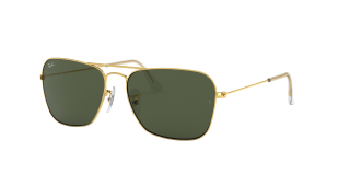 Gafas de sol Ray Ban 0RB3136 CARAVAN Gris Cuadrada - 1