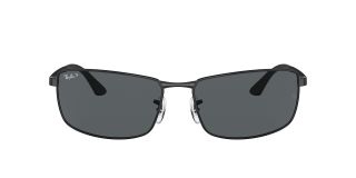 Gafas de sol Ray Ban 0RB3498 N/A Negro Rectangular - 2