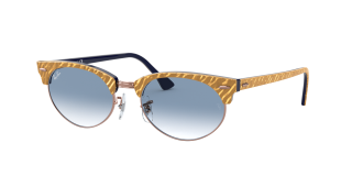 Gafas de sol Ray Ban 0RB3946 CLUBMASTER OVAL Beige Ovalada