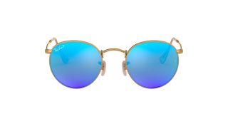 Ulleres de sol Ray Ban 0RB3447 ROUND METAL Daurats Rodona - 2