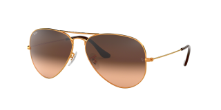 Ulleres de sol Ray Ban 0RB3025 AVIATOR LARGE METAL Daurats Aviador - 1