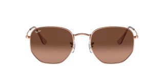 Gafas de sol Ray Ban 0RB3548N HEXAGONAL Dorados Cuadrada - 2