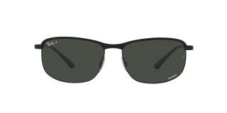 Ulleres de sol Ray Ban 0RB3671CH Negre Rectangular - 2