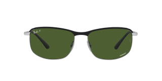 Ulleres de sol Ray Ban 0RB3671CH Negre Rectangular - 2