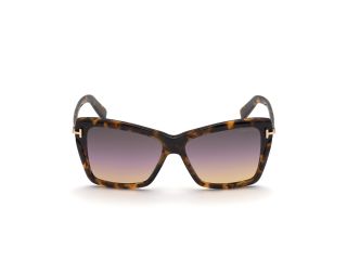 Gafas de sol Tom Ford FT0849 LEAH Marrón Mariposa - 2