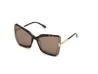 Gafas de sol Tom Ford FT0766 Marrón Cuadrada - 1