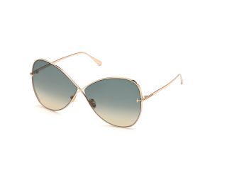 Gafas de sol Tom Ford FT0842 Dorados Mariposa - 1