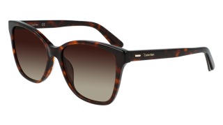 Ulleres de sol Calvin Klein CK21529S Marró Rectangular - 2