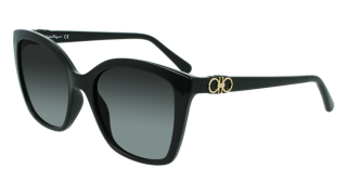 Ulleres de sol SALVATORE FERRAGAMO SF1026S Negre Rectangular - 2