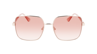 Gafas de sol Calvin Klein Jeans CKJ21220S Dorados Cuadrada - 2