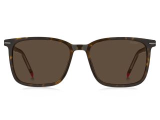 Gafas de sol Hugo HG1168/S Marrón Rectangular - 2