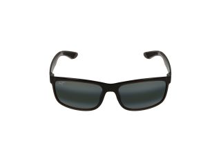Gafas de sol Maui Jim 449-11 HUELO Gris Rectangular - 2