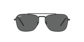Gafas de sol Ray Ban 0RB3636 NEW CARAVAN Negro Rectangular - 1