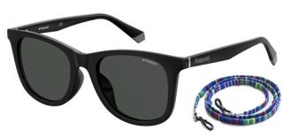 Gafas de sol Polaroid PLD6112/F/S Negro Cuadrada - 1