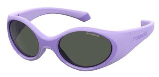 Gafas de sol Polaroid Kids PLD8037/S Lila Redonda - 1