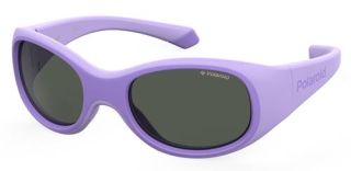 Gafas de sol Polaroid Kids PLD8038/S Lila Rectangular - 1