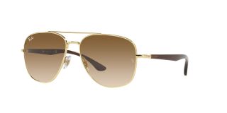 Ulleres de sol Ray Ban 0RB3683 Marró Quadrada - 2