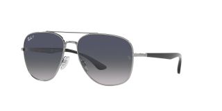 Ulleres de sol Ray Ban 0RB3683 Negre Quadrada - 2