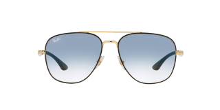 Ulleres de sol Ray Ban 0RB3683 Negre Quadrada - 1