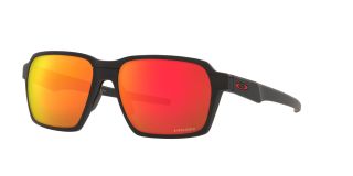 Gafas de sol Oakley 0OO4143 Plateados Rectangular - 1