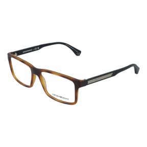 Gafas graduadas Emporio Armani 0EA3038 Marrón Rectangular - 1