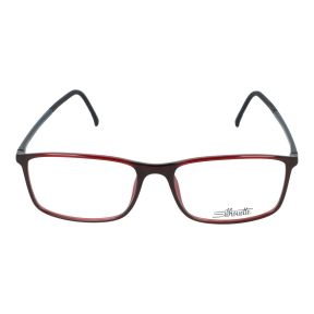 Gafas graduadas Silhouette 2934 Rojo Rectangular - 2