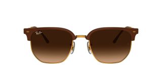 Ulleres de sol Ray Ban 0RB4416 NEW CLUBMASTER Beige Quadrada - 2