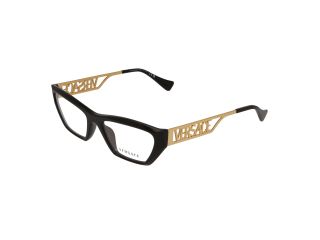 Gafas graduadas Versace 0VE3327U Negro Cuadrada - 1