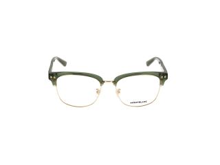 Gafas graduadas Montblanc MB0259OK Verde Cuadrada - 2