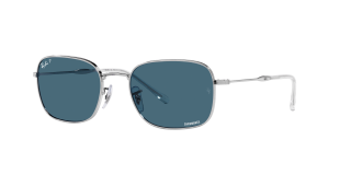 Gafas de sol Ray Ban 0RB3706 Plateados Rectangular - 2