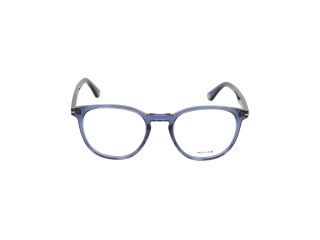 Gafas graduadas Police VPLG72 Azul Redonda - 2