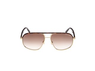 Ulleres de sol Tom Ford FT1019 MAXWELL Daurats Aviador - 2