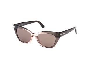 Ulleres de sol Tom Ford FT1031 JULIETTE Gris Papallona - 1